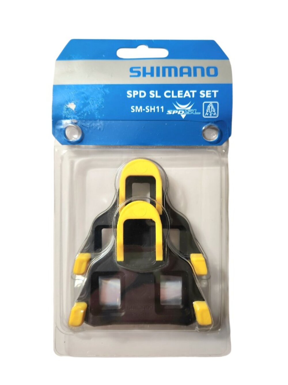 Shimano SPD SL Road Pedal Cleat Set SM-SH11 Floating Black Yellow New in Package